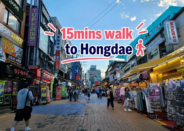 Maison Woodique Hongdae 2rooms 3beds 6persons *